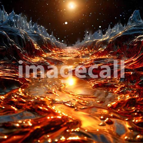 Abstract and surreal colorful and vivid (1448)