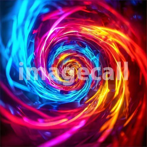 Abstract and surreal colorful and vivid (1446)