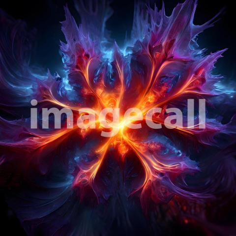 Abstract and surreal colorful and vivid (1450)