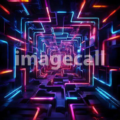 Abstract and surreal colorful and vivid (1456)