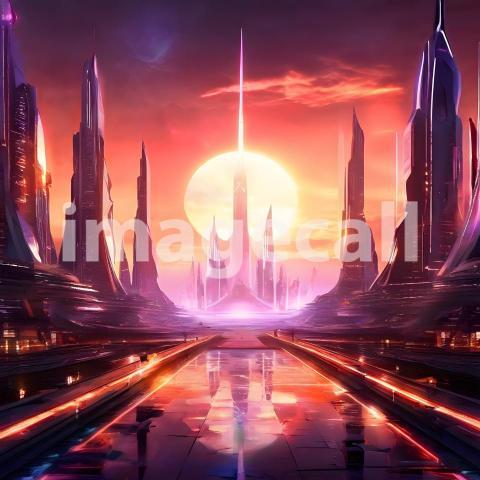 Abstract and surreal colorful and vivid (1464)