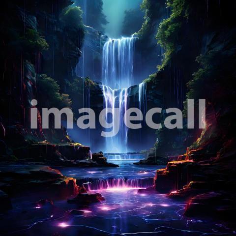 Abstract and surreal colorful and vivid (1484)