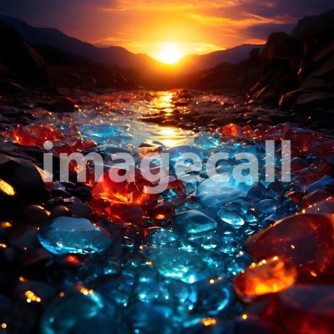 Abstract and surreal colorful and vivid (1487)