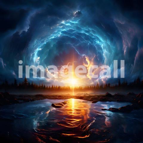 Abstract and surreal colorful and vivid (1496)