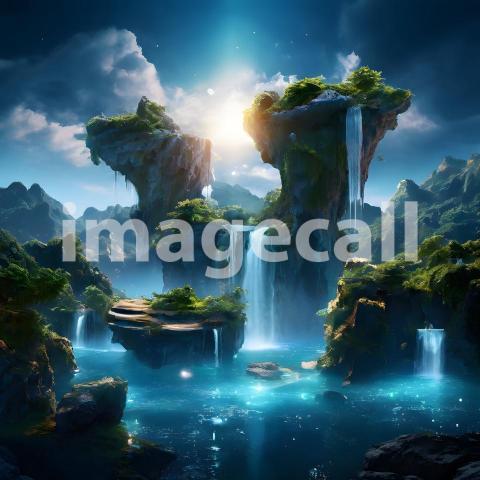 Abstract and surreal colorful and vivid (1497)