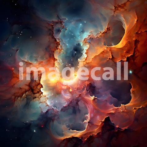 Abstract and surreal colorful and vivid (1508)