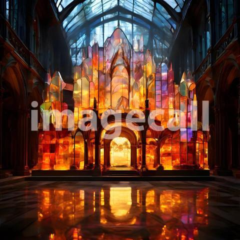 Abstract and surreal colorful and vivid (1509)