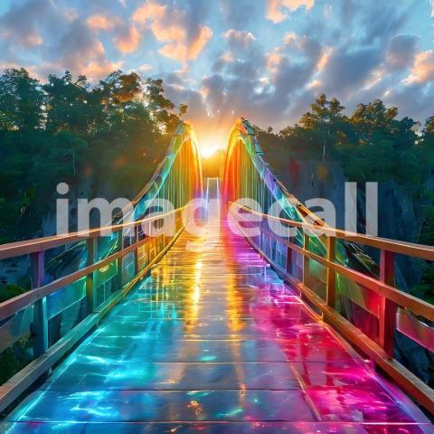 Abstract and surreal colorful and vivid (1514)