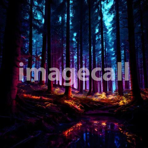 Abstract and surreal colorful and vivid (1526)