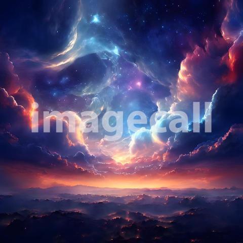 Abstract and surreal colorful and vivid (1537)