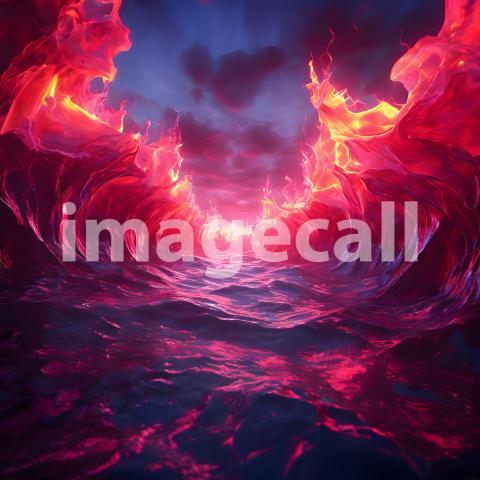 Abstract and surreal colorful and vivid (1540)