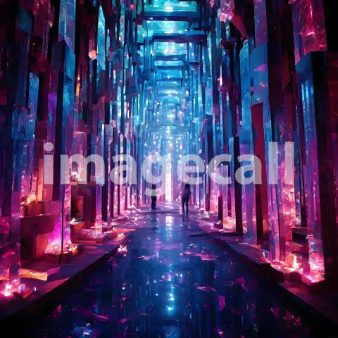 Abstract and surreal colorful and vivid (1545)