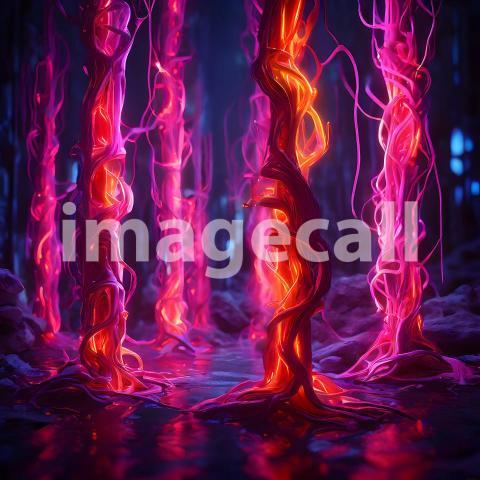 Abstract and surreal colorful and vivid (1549)