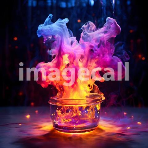 Abstract and surreal colorful and vivid (1550)