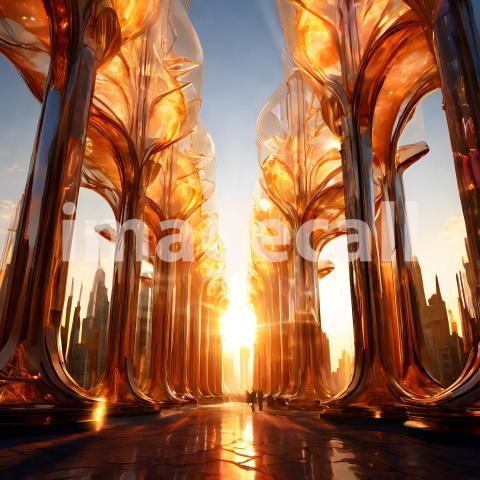 Abstract and surreal colorful and vivid (1553)