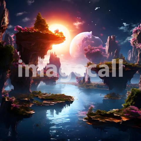 Abstract and surreal colorful and vivid (1565)