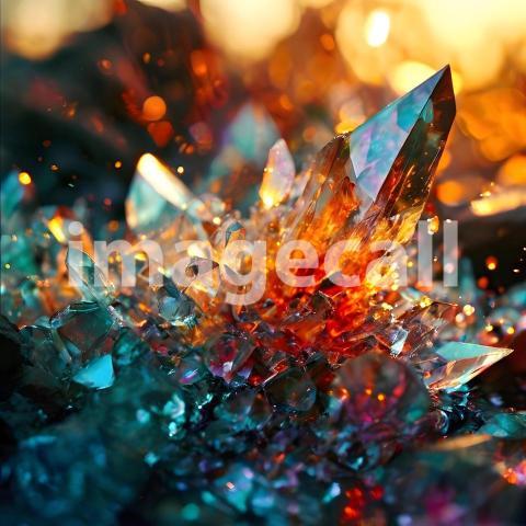 Abstract and surreal colorful and vivid (1566)