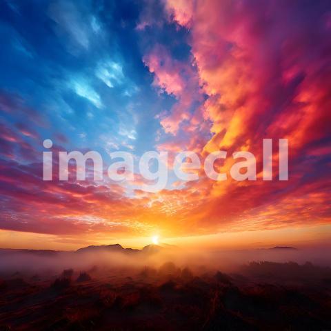 Abstract and surreal colorful and vivid (1567)