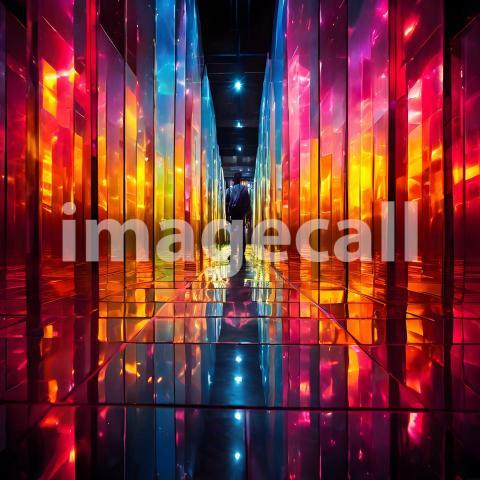 Abstract and surreal colorful and vivid (1578)