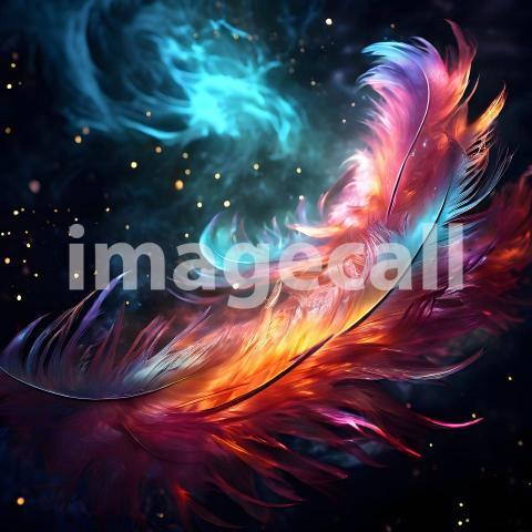 Abstract and surreal colorful and vivid (1583)