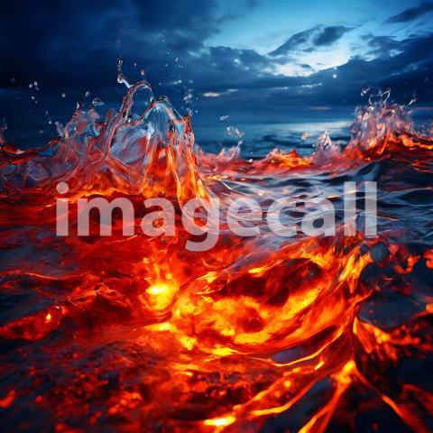 Abstract and surreal colorful and vivid (1584)