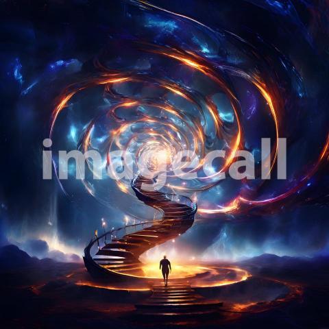 Abstract and surreal colorful and vivid (1590)