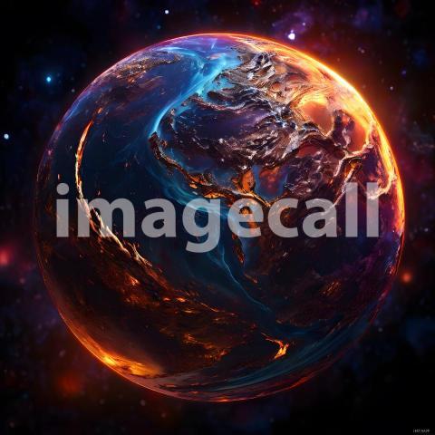 Abstract and surreal colorful and vivid (1598)