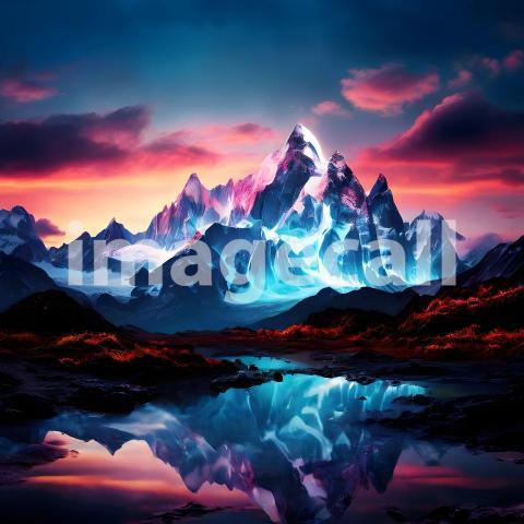 Abstract and surreal colorful and vivid (1282)