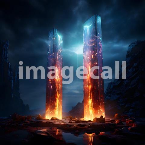 Abstract and surreal colorful and vivid (1287)