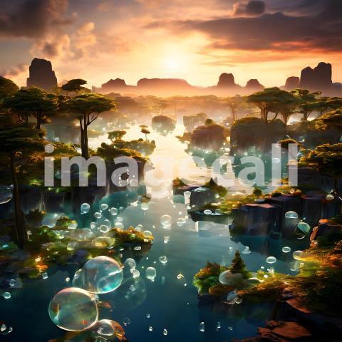 Abstract and surreal colorful and vivid (1288)