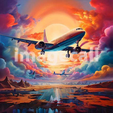 Abstract and surreal colorful and vivid (1289)