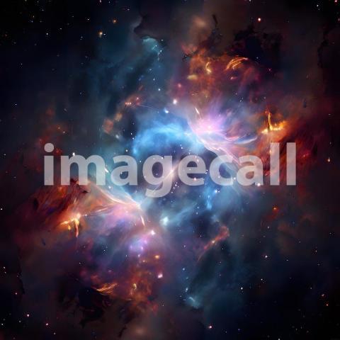 Abstract and surreal colorful and vivid (1295)