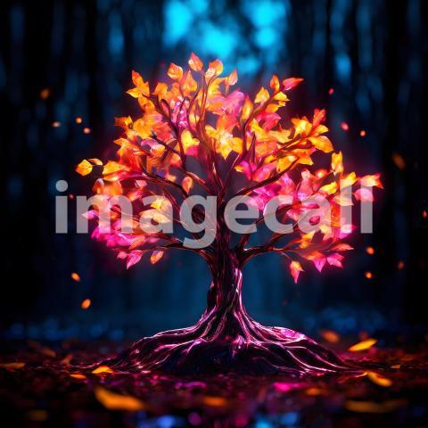 Abstract and surreal colorful and vivid (1302)