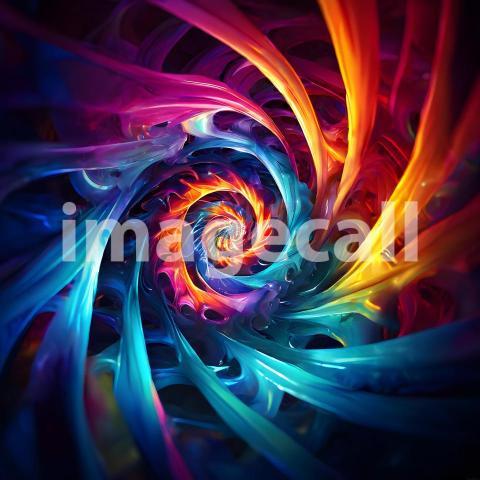 Abstract and surreal colorful and vivid (1265)