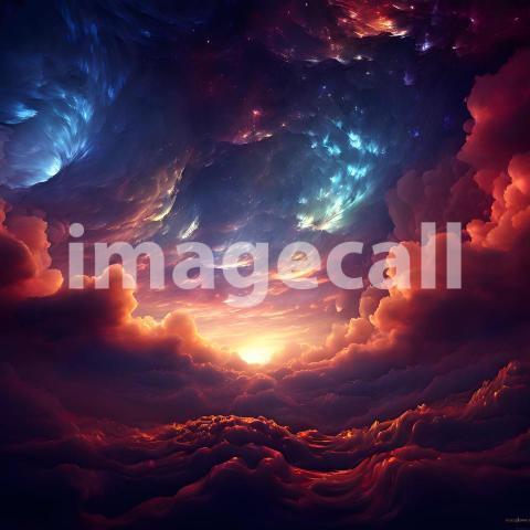 Abstract and surreal colorful and vivid (1272)