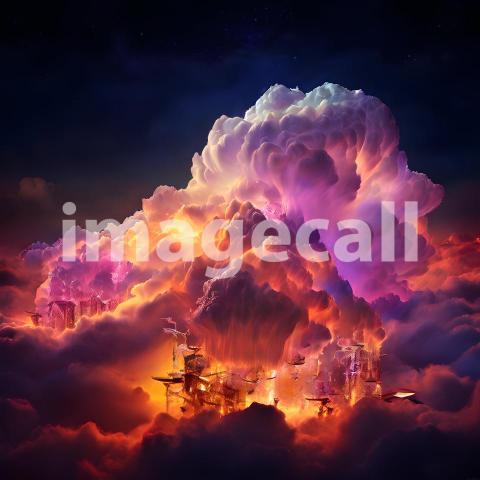 Abstract and surreal colorful and vivid (1276)