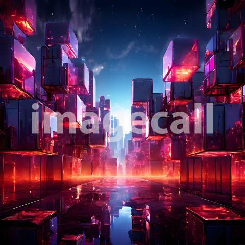 Abstract and surreal colorful and vivid (1315)