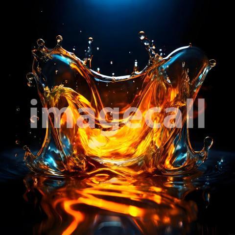 Abstract and surreal colorful and vivid (1318)