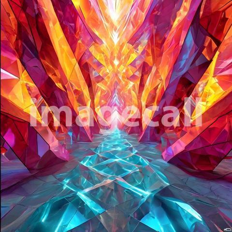 Abstract and surreal colorful and vivid (1323)