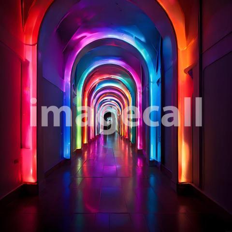 Abstract and surreal colorful and vivid (1607)