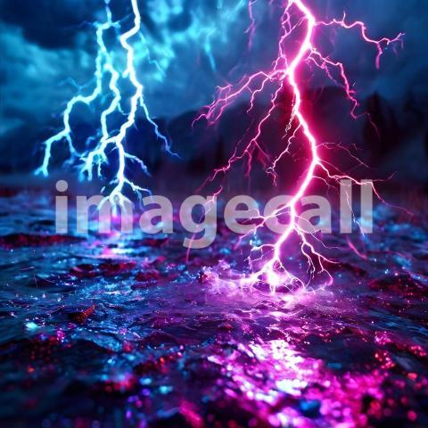 Abstract and surreal colorful and vivid (1609)