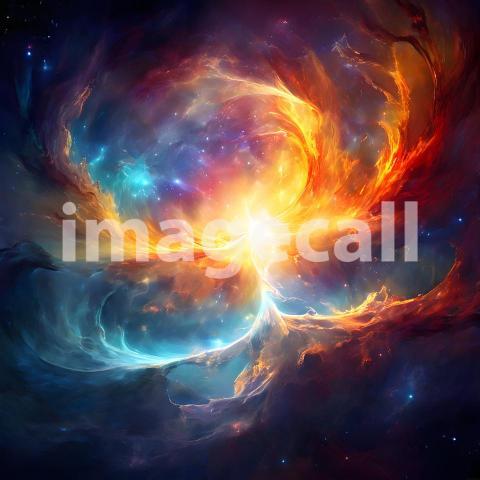 Abstract and surreal colorful and vivid (1614)