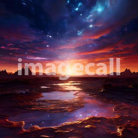 Abstract and surreal colorful and vivid (1620)