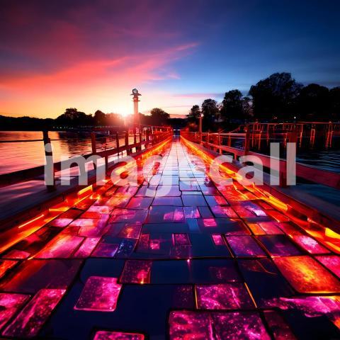 Abstract and surreal colorful and vivid (1623)