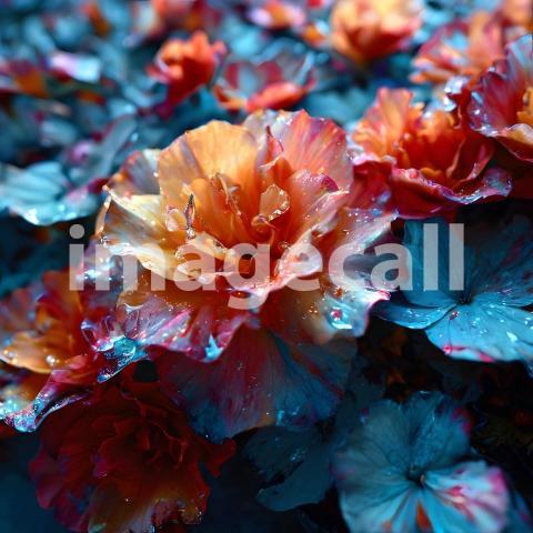 Abstract and surreal colorful and vivid (1627)