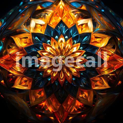 Abstract and surreal colorful and vivid (1630)