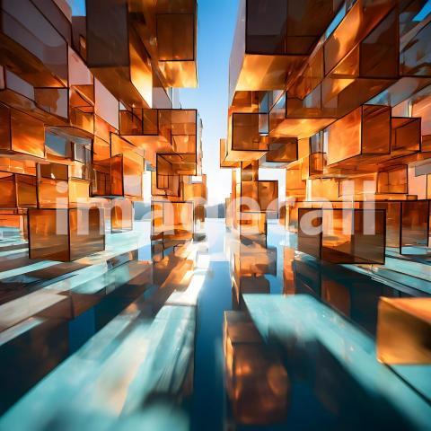 Abstract and surreal colorful and vivid (1632)