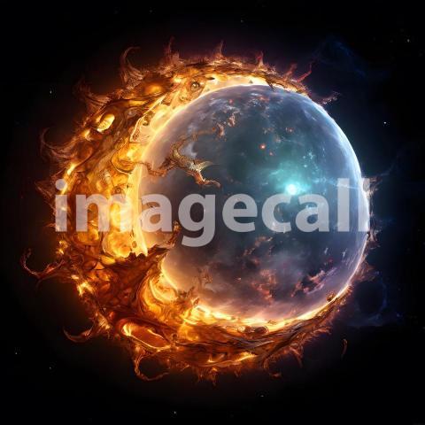 Abstract and surreal colorful and vivid (1635)