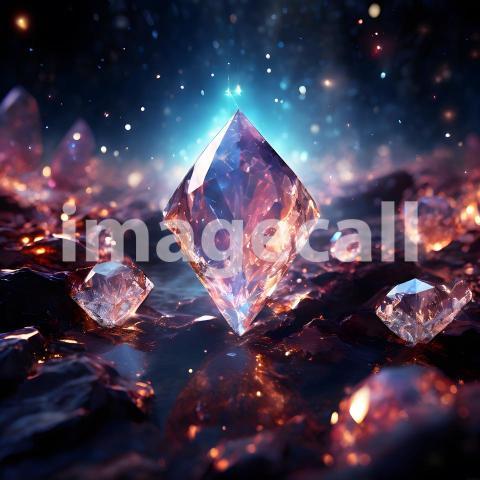 Abstract and surreal colorful and vivid (1640)