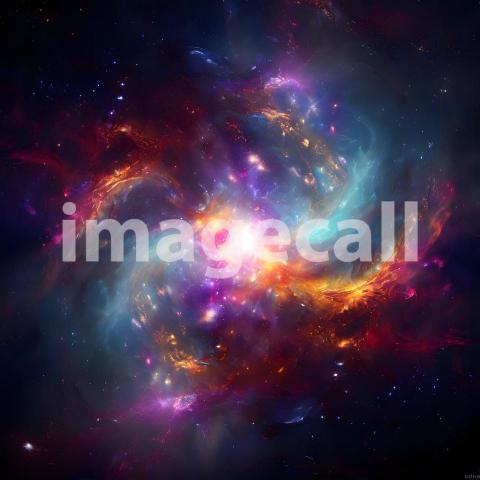 Abstract and surreal colorful and vivid (1643)